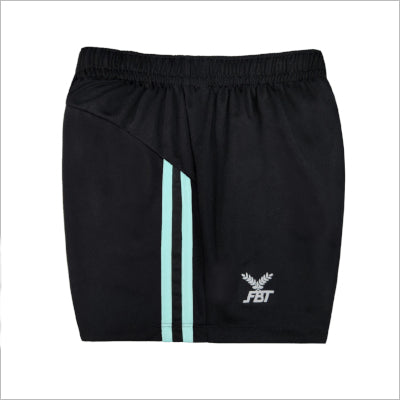 FBT Dri Fit Knitted 2-TONE Shorts w Rear Zip Pocket #2016