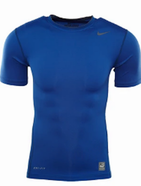  Nike Pro Combat Hyperstrong Compression Padded Tank top  374064-493 LT Blue : Clothing, Shoes & Jewelry