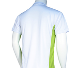 2 Tone Zipped Mandarin Polo - UNISEX - - Arcade Sports