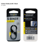 Nite Ize - S-BINER SLIDELOCK #2 10LB (4.3KG) - - Arcade Sports