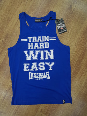 LONSDALE Gym Singlet Vest Tank Top - Arcade Sports