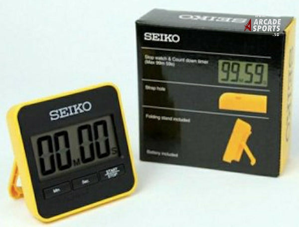 SEIKO Digital Countdown Timer Stopwatch Arcade Sports