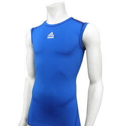 adidas Techfit Compression Top Men's Blue New without Tags M - Locker Room  Direct