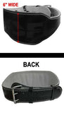 WSF LEATHER WEIGHT LIFTING BELT (6") - Arcade Sports
