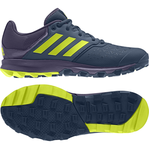 Adidas flexcloud blue/yellow hockey shoes 2017 hotsell