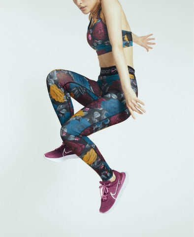 Nike One Women's Mid-Rise Printed Leggings. Nike SG