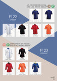 123 Female 3/4 Sleeve Button Top - - Arcade Sports