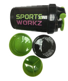 Protein Shaker Bottle by SportsWorkz® SportMixer® - Arcade Sports