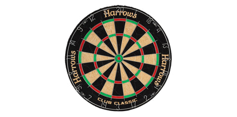 Harrows Club Classic Bristle Dartboard - – Arcade Sports