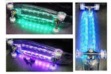 LED Cruiser Kicktail Penny-style Skateboard - Arcade Sports
