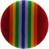 Rainbow Striped Practice Ball - Arcade Sports