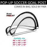 Pop up Goal-Post - Collapsible, Portable - Arcade Sports