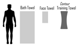 Microfibre Training Towel by Contour BASIC - Arcade Sports
